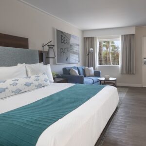 Sanibel Island Beach Resort King Bedroom with couch