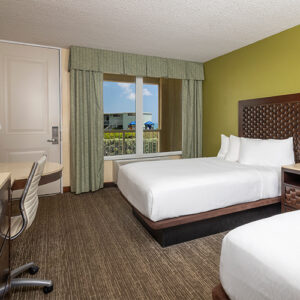 Ocean Breeze Inn Vero Beach Two Doubles Room
