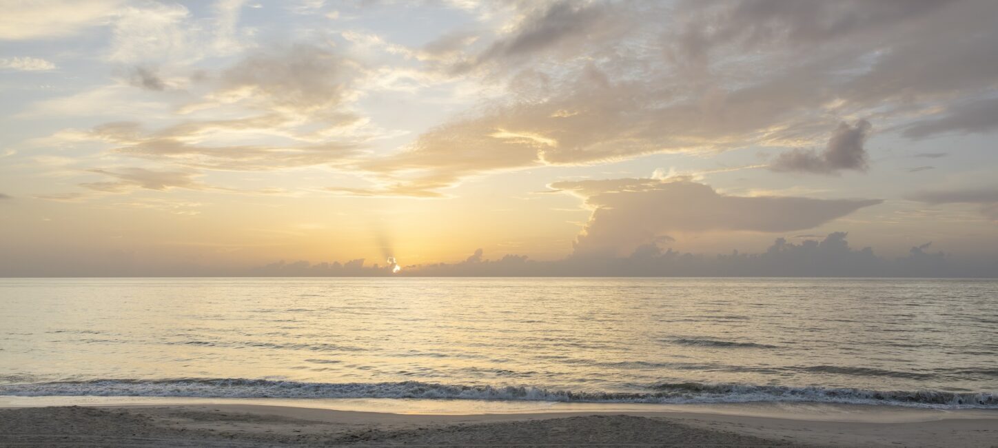 Ocean Breeze Inn Vero Beach at sunrise
